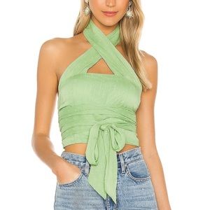 Revolve NBD Elson Top in Pistachio XS